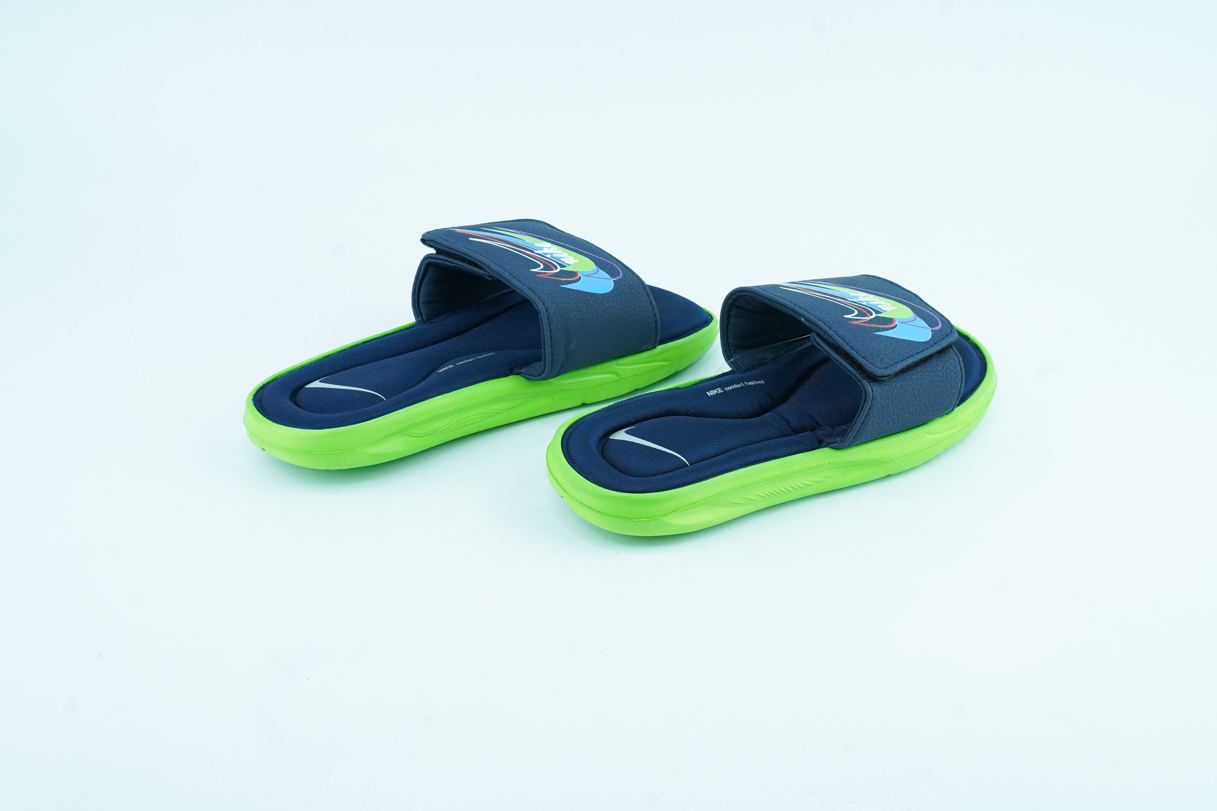 Blue and Green Slippers For Men – Shophoods